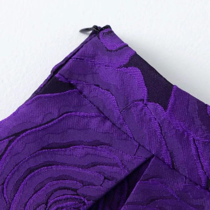 Skirt for Women Casual Printed Versatile Elastic High Waist Long Loose Trousers Stretchy Slim Skirt