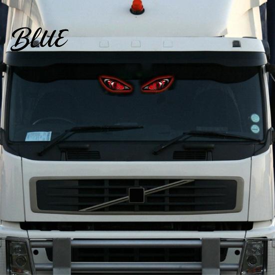 Auto Innenraum Ambientebeleuchtung Solare Dämonenauge Auto Fensterlicht Wasserdicht Kabellos Dynamisches Warnzeichen mit Saugnapf Neon Stil Nachtlampe Becher USB