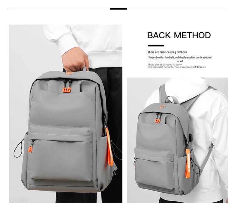 Multi-Purpose Men's Laptop Backpack – Large Capacity for Business, Travel, and School