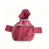 Reversible Dog Raincoat Hooded Poncho Rain Jacket Double Sided Built-in Leash Hole Reflective Safety Strips for Small to Extr 5