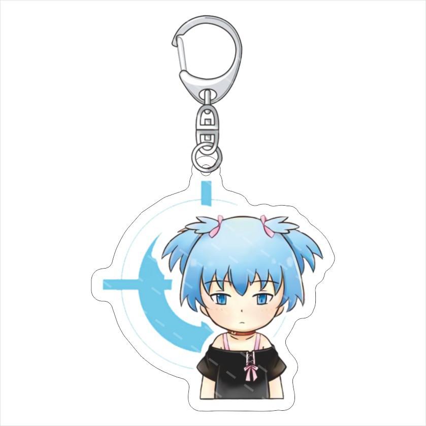 Anime Assassination Classroom Korosensei Keychain Cosplay Accessories Key Chain Pendant Cartoon Badge Fans Gifts