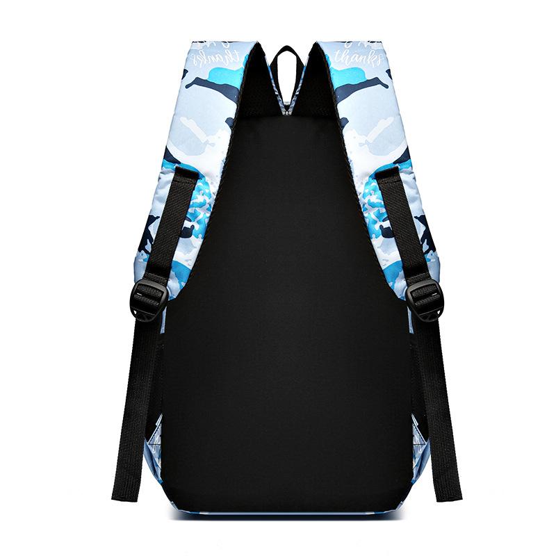 New backpack, unisex college bag, unisex fashion computer bag, casual large-capacity travel backpack