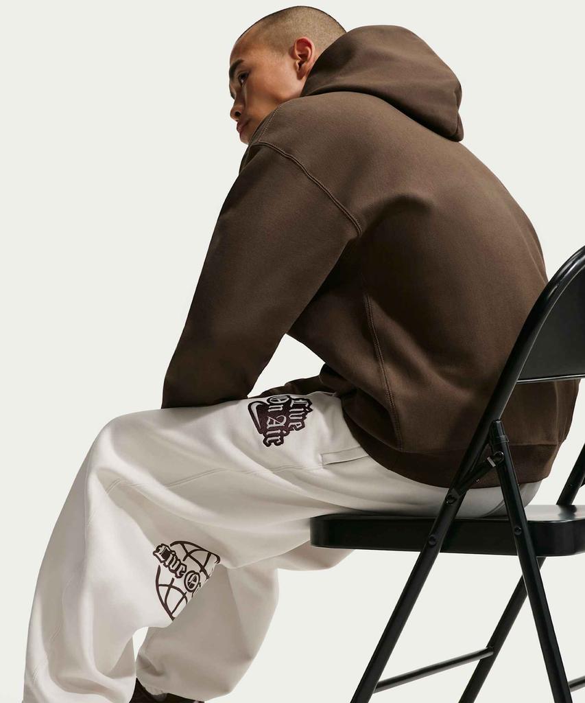 NIKE Solo Swoosh Cuff Fleece Pants M - Phantom / Iq5560-030