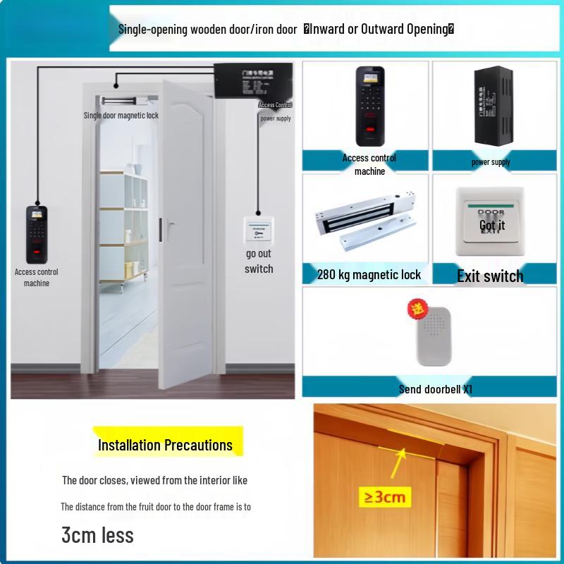 HIKVISION Fingerprint Access Control System Kit