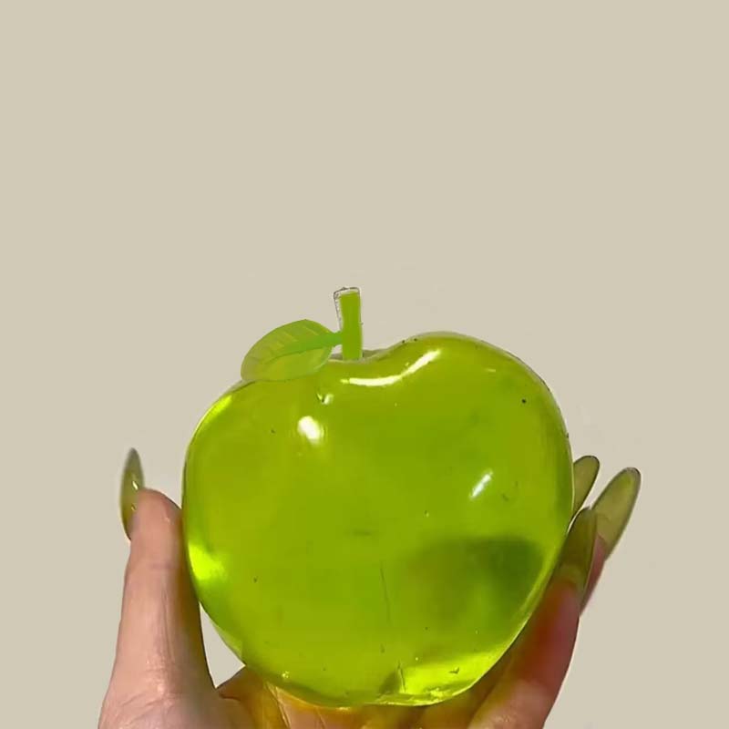 Sale Squishy Pressure Ball And Apple Sensory Toy Slow Rise Squishy Toys For Adults Hand Exercise Squeeze Gifts