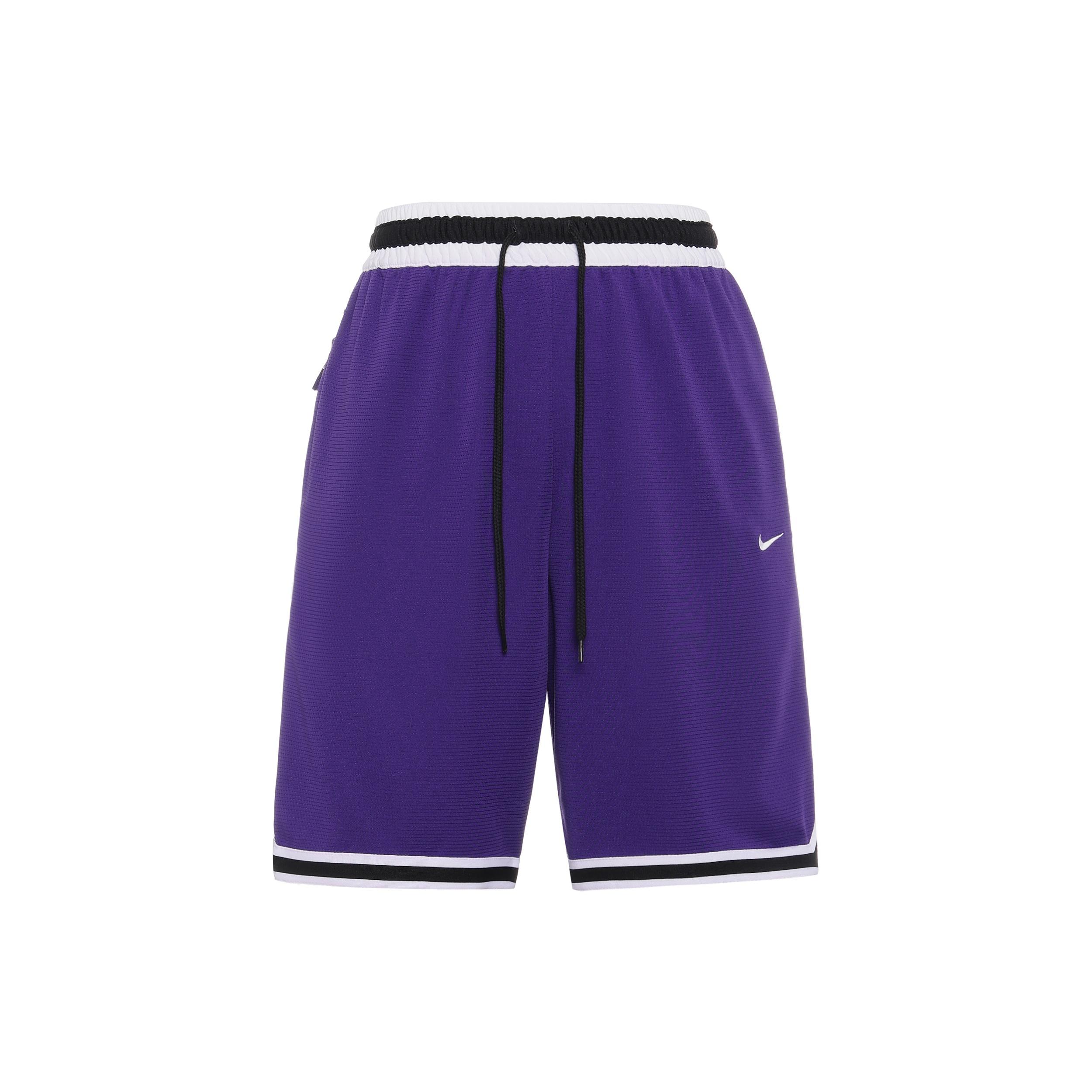 Men s Nike DRI-FIT DNA Contrasting Colors Straight Shorts Purple DR7229-547 S