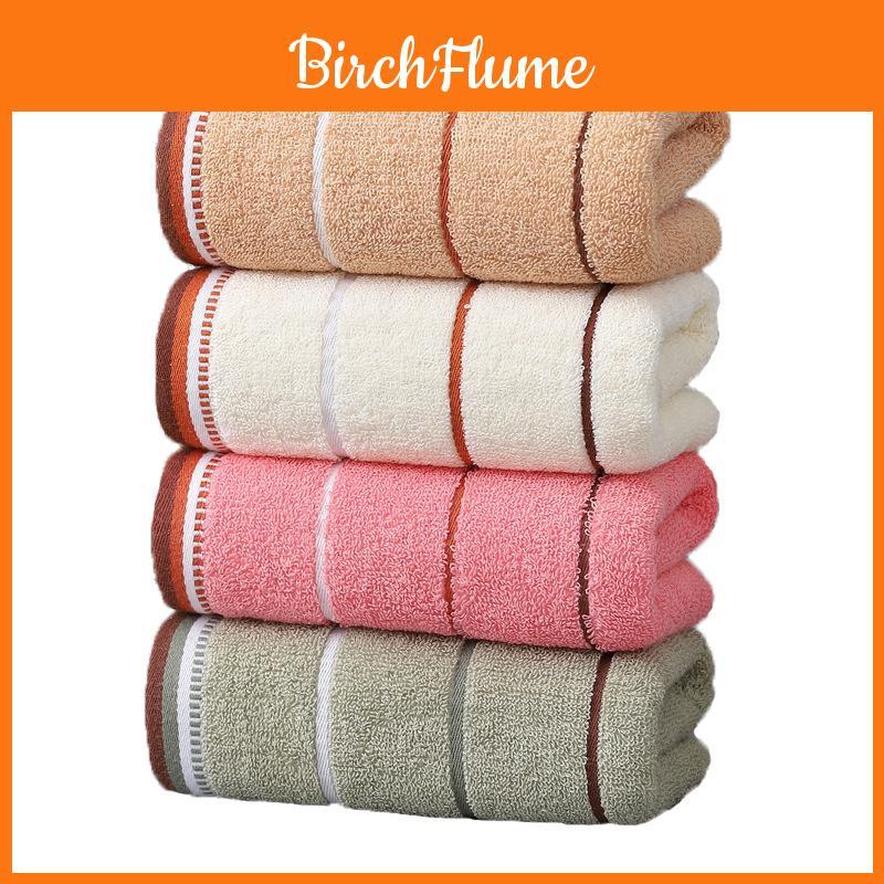 Cotton Towel With Embroidery For Home Use Perfect Absorption Gift For Women