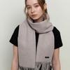 KINDABABY basic wool 100 muffler - marble gray