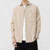 Spring and autumn new men's long-sleeved shirts, men's trendy loose casual versatile shirts, jackets and coats for men