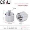 Laser Level Camera Mount Tripod Adapter: 3/8 To 1/4 & 1/4 To 5/8 Conversion Nut Screw