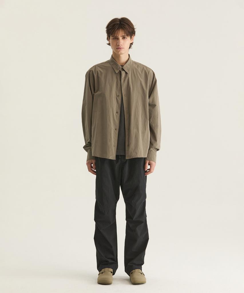Oteumilkape Cn Washed Parachute Pants - Black