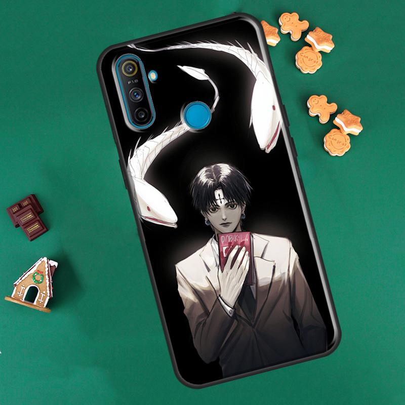 Chrollo Lucilfer Chains HxH Anime For OPPO Realme 8 Pro 8i 9i GT Neo2 Master C21 Case For OnePlus 10 9 Pro Nord2 8T 9R Coque