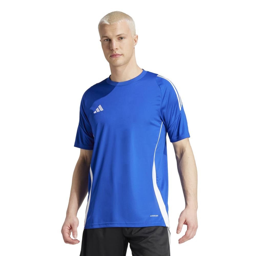 

Adidas Tiro 24 Jersey HEJ10 Short Sleeve Soccer Team Royal Size L Men s T-Shirt, Blue/White (IS1014),