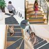 Stair for JAYFAN 69 X 22 Cm Step Suction Stair Cushion Suitable for All Suction Mat To Prevent Easy 15 Pieces Mat, Non-slip, Stairs, Mat, Non-slip