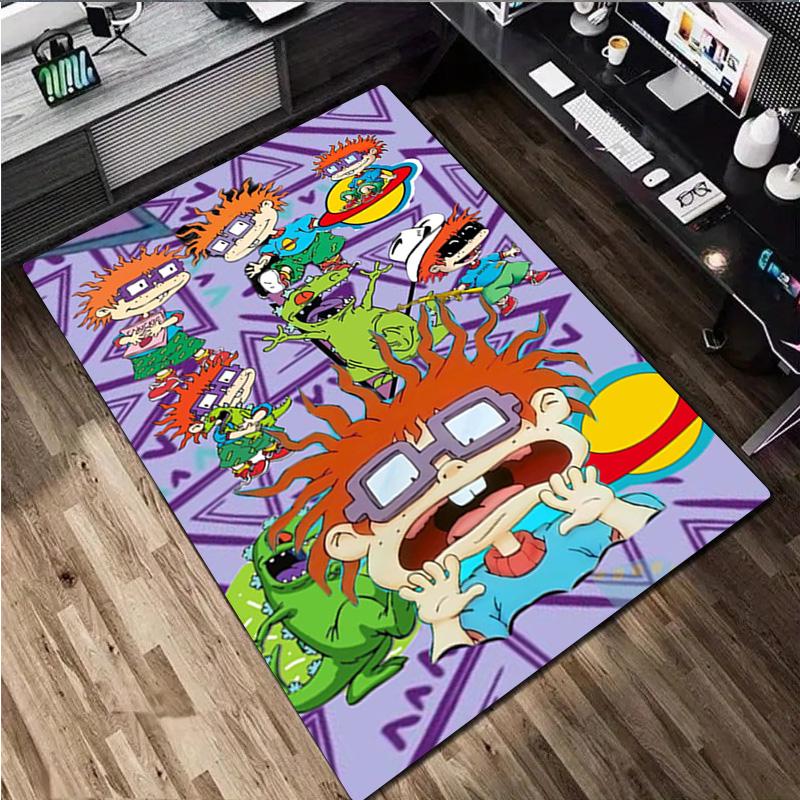 Monster Friends Carpet Office Decorative Carpet For Living Room Bedroom Door Mat Floor Rug Computer Chair Area Rug Perfect Holiday Gift