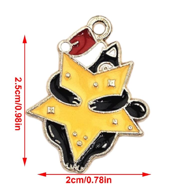 20pcs Cartoon Cats Charm for Seasonal Jewelry Making Necklace and Bracelet Pendant Stylish Handmade Keychain Accessories