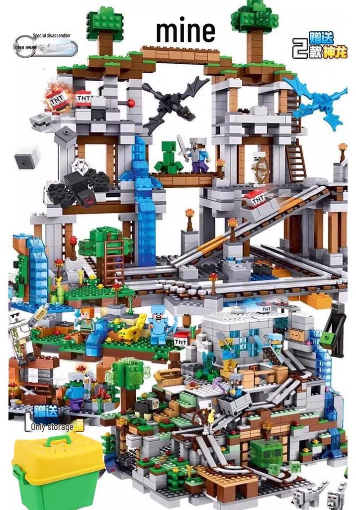 Minecraft Steve's Treehouse Adventure Set - Building Blocks Toy for Kids