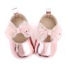 Spring Baby Girls Breathable Mesh Bowknot Flats Princess Shoes Toddler Soft Soled Walking Shoes