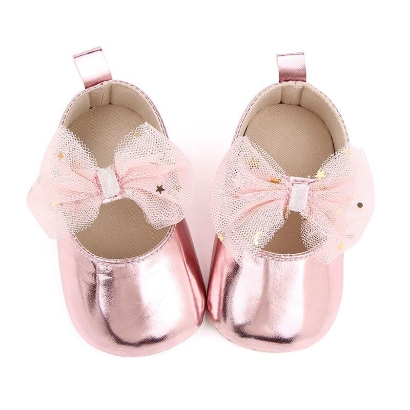 Jarní Dětské Holčičky Prodyšné Síťovina Bowknot Flats Princezna Boty Batole Vycházkové boty s měkkou podrážkou