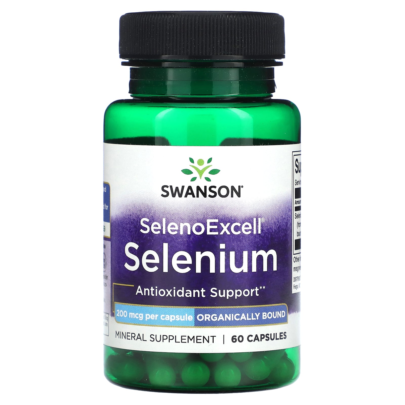 

Selenoexcell, Selenium, 200Mcg, 60 Capsules