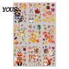 Removable Maple Leaf Decals 9 Sheets Fall Woodland Animals Window Clings, Autumn Pumpkin Clings Squirrel Fox Rabbit Glass Sticker, Anti Collision
