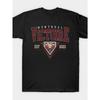 Camiseta de Hockey sobre Hielo Masculina Montreal Victoire Athletic Grace | Informal Cuello Redondo, Corte Regular, Estampado Deportivo Cuatro Estaciones, Día de San Valentín
