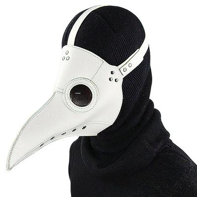 Party Supplies Long Nose Beak Steampunk Bird Mask Cartoon Plastic Plague Doctor Mask Funny Halloween Bird Mask Halloween