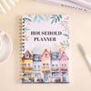 60 Sheets Undated Household Planner With Colorful Inner Daily Weekly Monthly Customizable Household Cleaning Schedule For Family