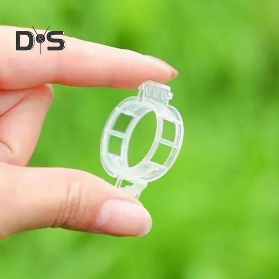 100/200/300 Pcs Plant Clips Plastic Plant Support Clips Reusable Tomato Trellis Clips for Climbing Plants Vines Cucumbers Indoor Outdoor Use