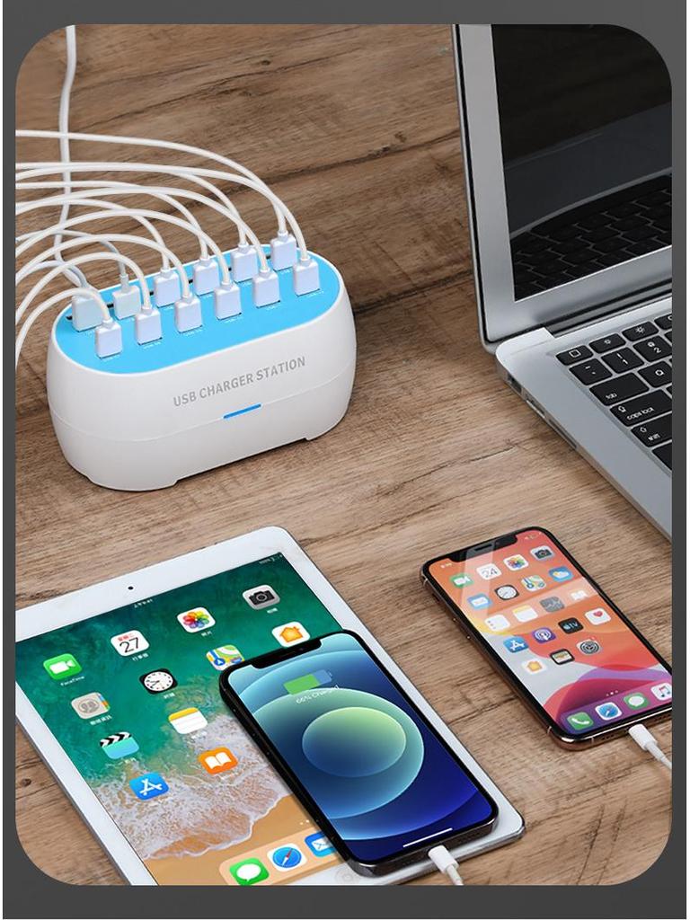 High-Power 160W Multi-Port USB Smart Charger: 30, 24, 18, 12-Port Options