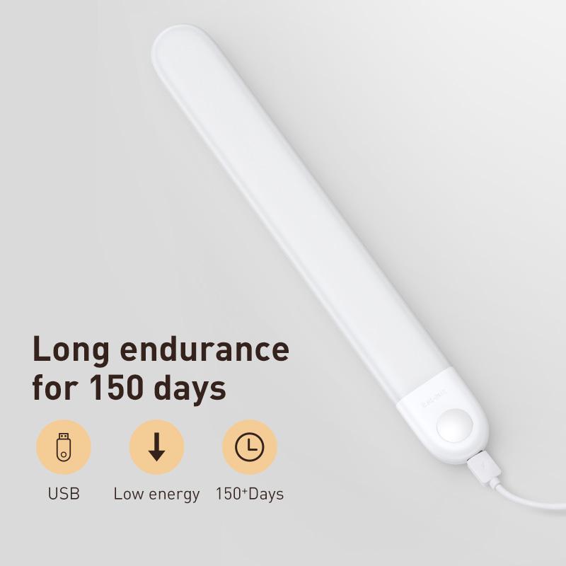 Cabinet Light PIR LED Motion Sensor Light Wardrobe Kitchen Bedroom Closet Rechargeable LED Night Light Lamp Drop Shipping