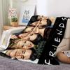 Cozy F-Friends Comedy Movie Characters Flannel Blanket for Beds Room Decoration Picnic - Customizable Gift Blanket