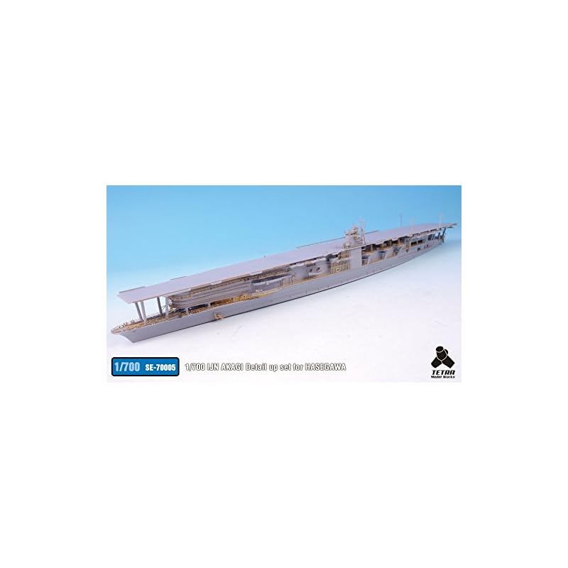 Tetra Model Works 1/700 Japan/Flugzeugträger Ätzteile für Akagi