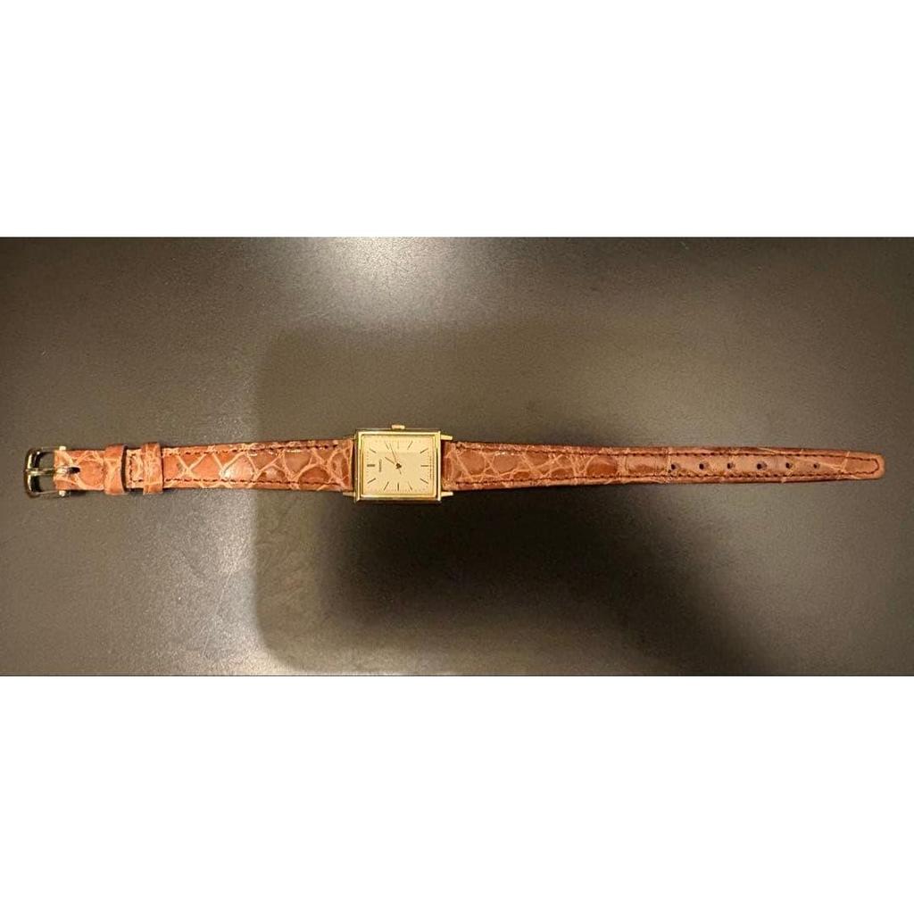 Used  (Excellent Condition) [SEIKO] Square Quartz Watch Ladies Vintage