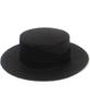 Bold Line Black Panama Hat