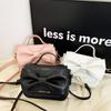 Mini Pu Charming Handbag For Girls And Boys With Delightful Bow Design For School Use