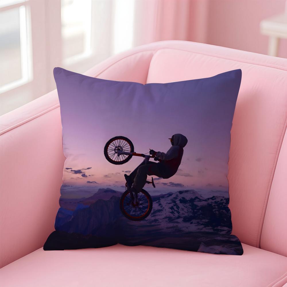 Cool Game RRiders RepublicS Cushion Cover Pillowcase Short Plush Invisible zipper Room Sofa Cushion Cover