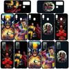 Case for Samsung Galaxy S25 S23 S22 S24 Ultra FE A05 A06 A15 A16 A36 A37 A35 A54 A55 A56 A57 A25 A26 A53 A17 Superhero Deadpool Comics Wolverine Cover