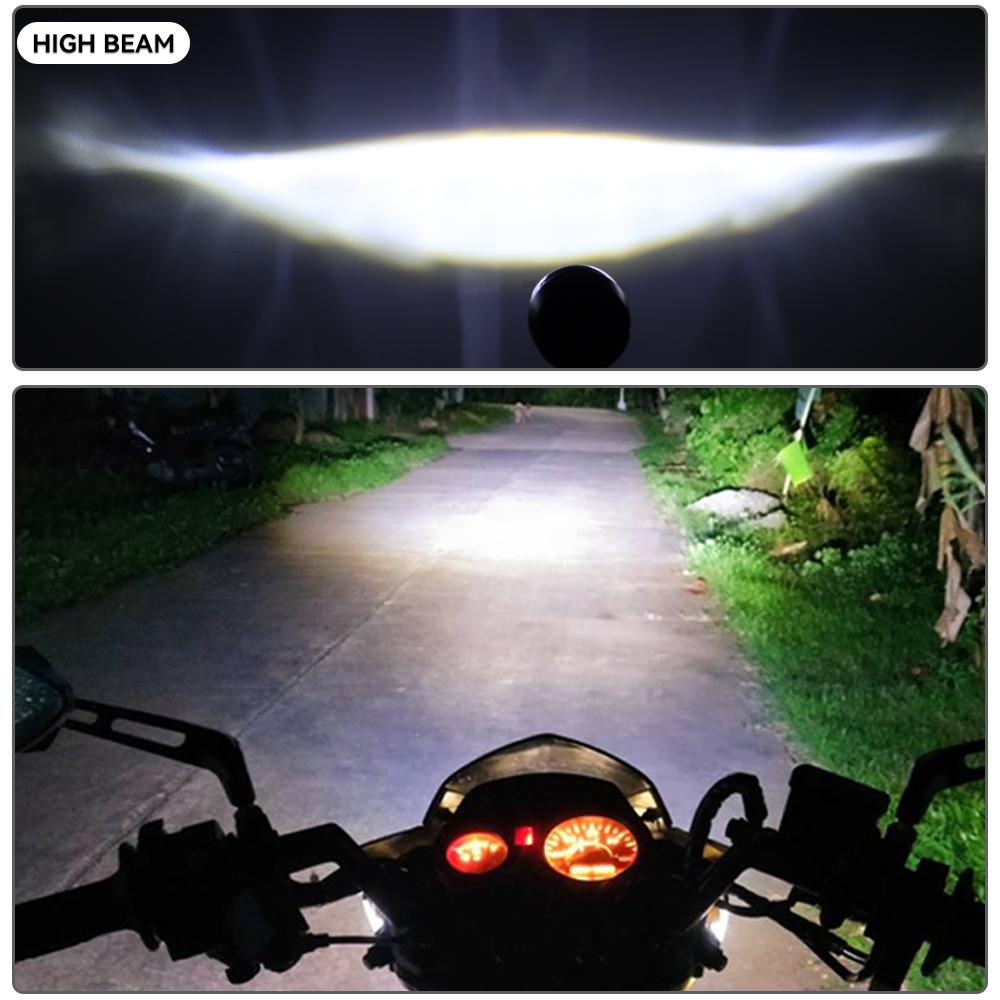 Work Light Round Angel Eyes LED Light Bar Portable Spotlights Motorcycle Car Offroad Driving Fog Lamp Truck Farm Tractor Boat SU