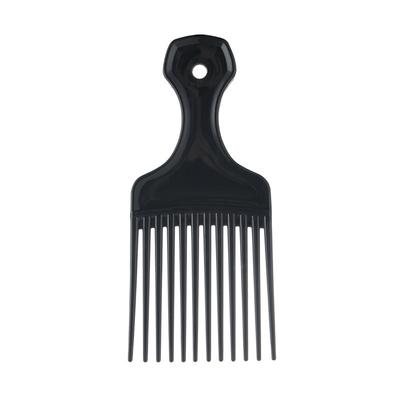Wide Teeth Brush Pick Comb Fork Hairbrush Insert Hair Pick Comb Plastic Gear Comb For Curly Afro Hair Styling Tools