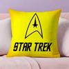 Science Fiction Movie S-Star Trek Pillow Case Ultra Soft Skin Friendly Fabric Cloud Like Comfort & Concealed Zipper