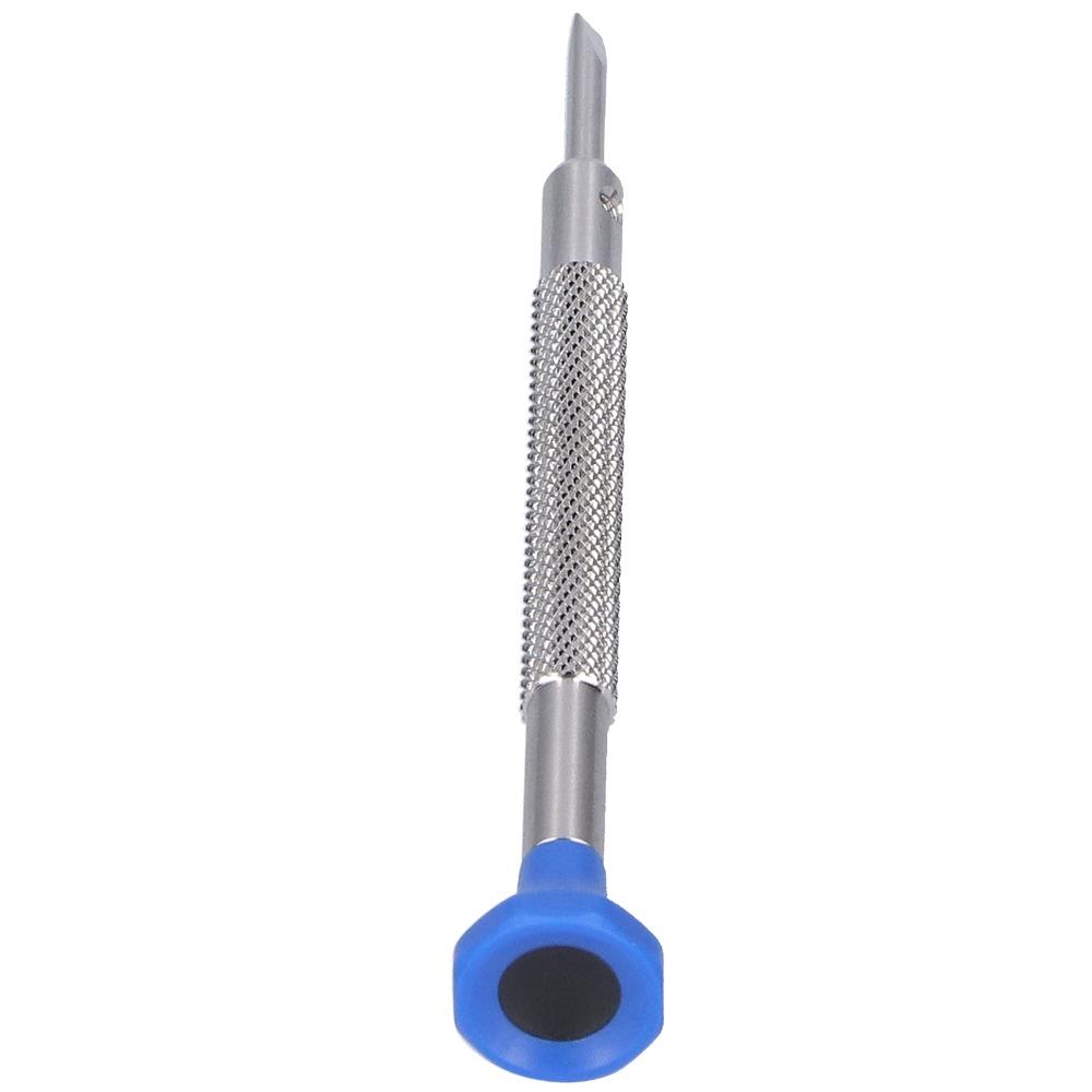 Stainless Steel Watch Screwdriver Anti Slip Knurled Handle Watch Repair Tool  Watch Maintenance