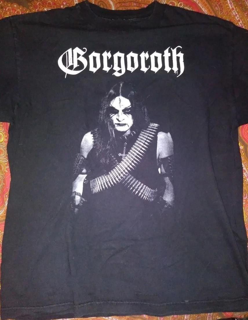 Gorgoroth Band Black T-Shirt Cotton S-234XL For Men Women S
