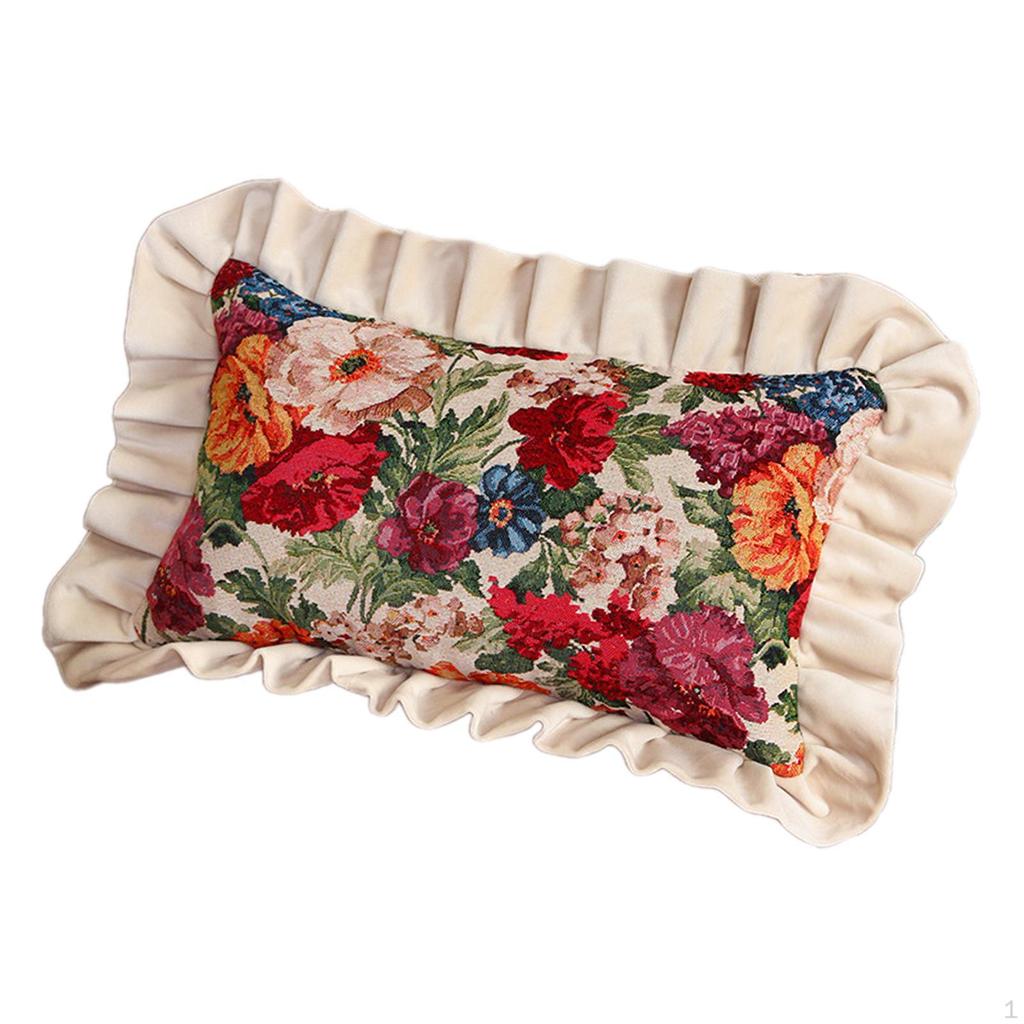 Decorative Headquarters Cushion Soft Cushion, Vintage Sofa Pillow for Bedroom