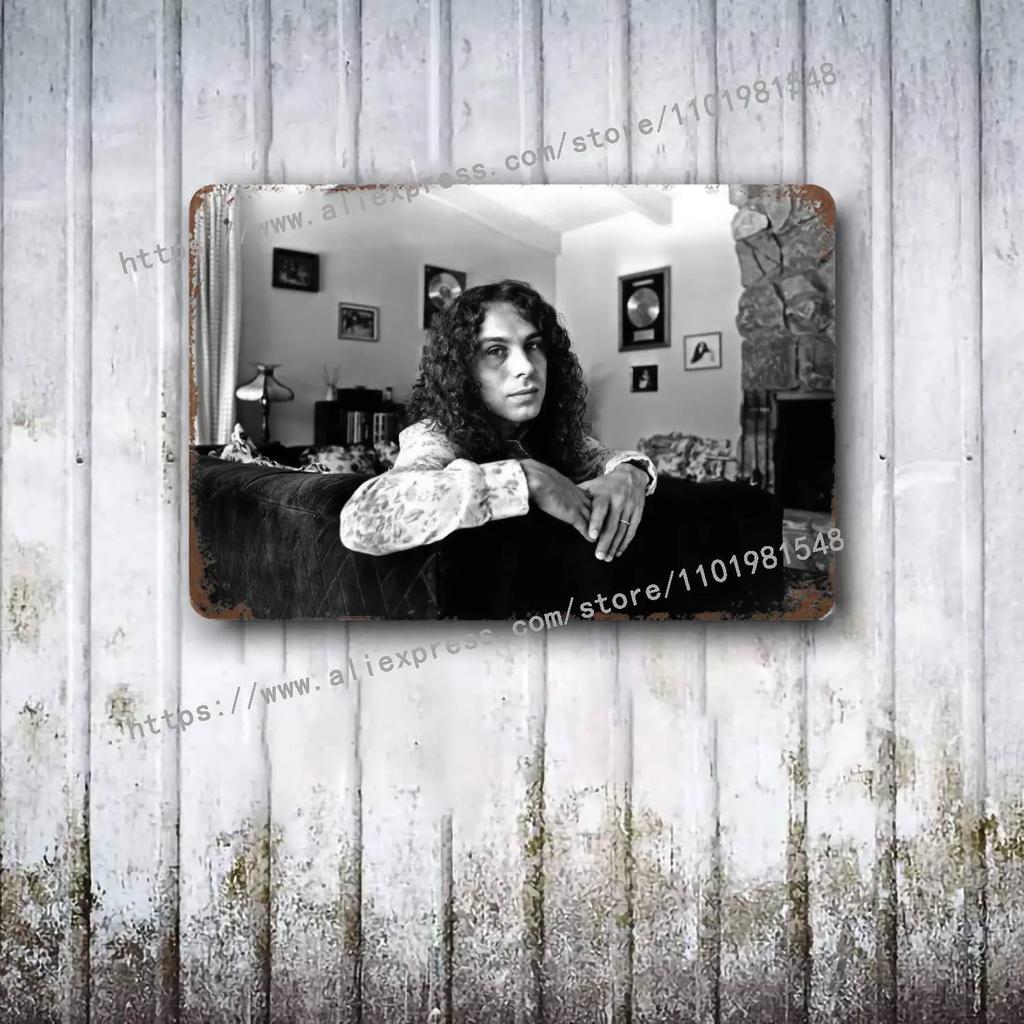Dio Bands Metal Decor Poster Vintage Tin Sign Metal Sign Decorative Plaque for Pub Bar Man Cave Club Wall Decoration