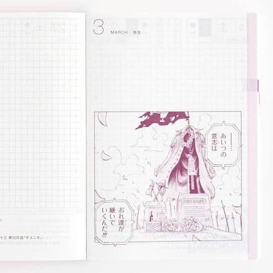 Hobonichi Techo 2025 Main Body Original (A6) ONE PIECE Japanese A6 1 Page per Day (Special Edition) January Monday Start