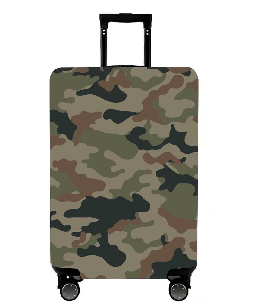 24-Inch Waterproof Elastic Suitcase Cover - Wear-Resistant Travel Protection