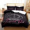 Nuovo Set Biancheria da Letto 3D Juicy Couture per Tutte le Stagioni per Letto Singolo 3 Pezzi Set Piumone Copripiumino Letto Matrimoniale King Copripiumone Tessili per la Casa