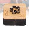 Leather Cutting Die Flower Shaped Metal Leathercraft Cutter Punching Mold Crafting Tool