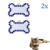 Bronze VIP Individuell Gravierbar Haustier ID-Marke Personalisierte Hausnummer Hund Katze Namensschild Halsband ID Anhänger